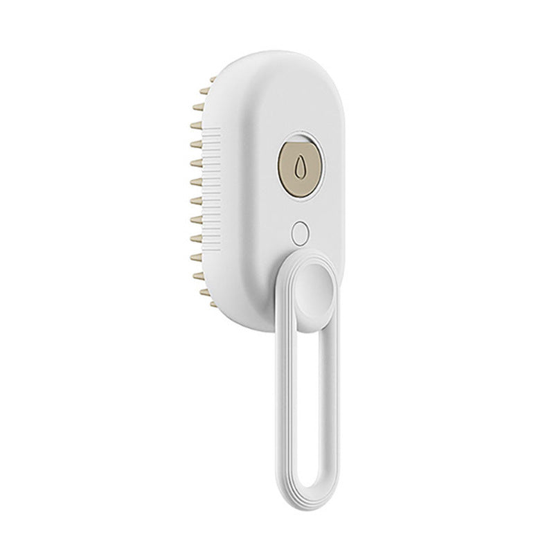 Pet Steam Brush - 3 In 1 Electric Spray Pet Grooming Comb 