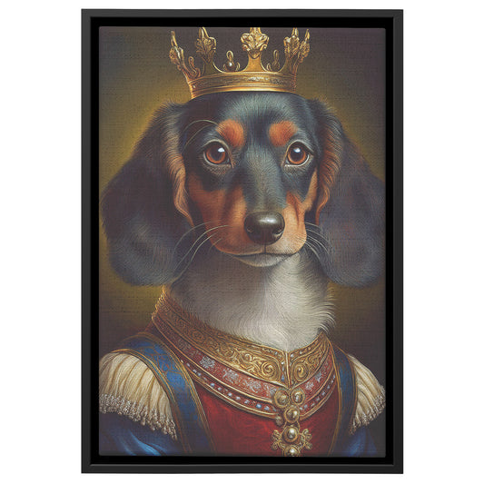 Fancy Dachshund Wall Art 