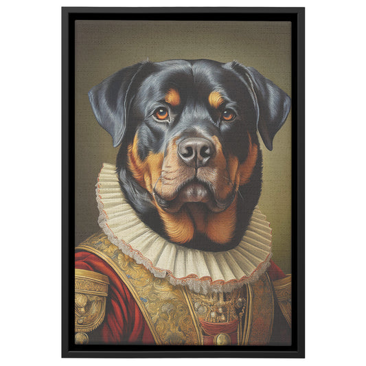 Fancy Rottweiler Wall Art 