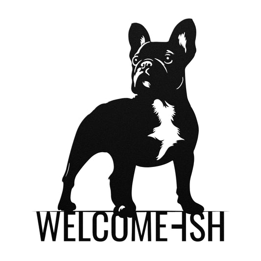 French Bulldog Metal Sign 