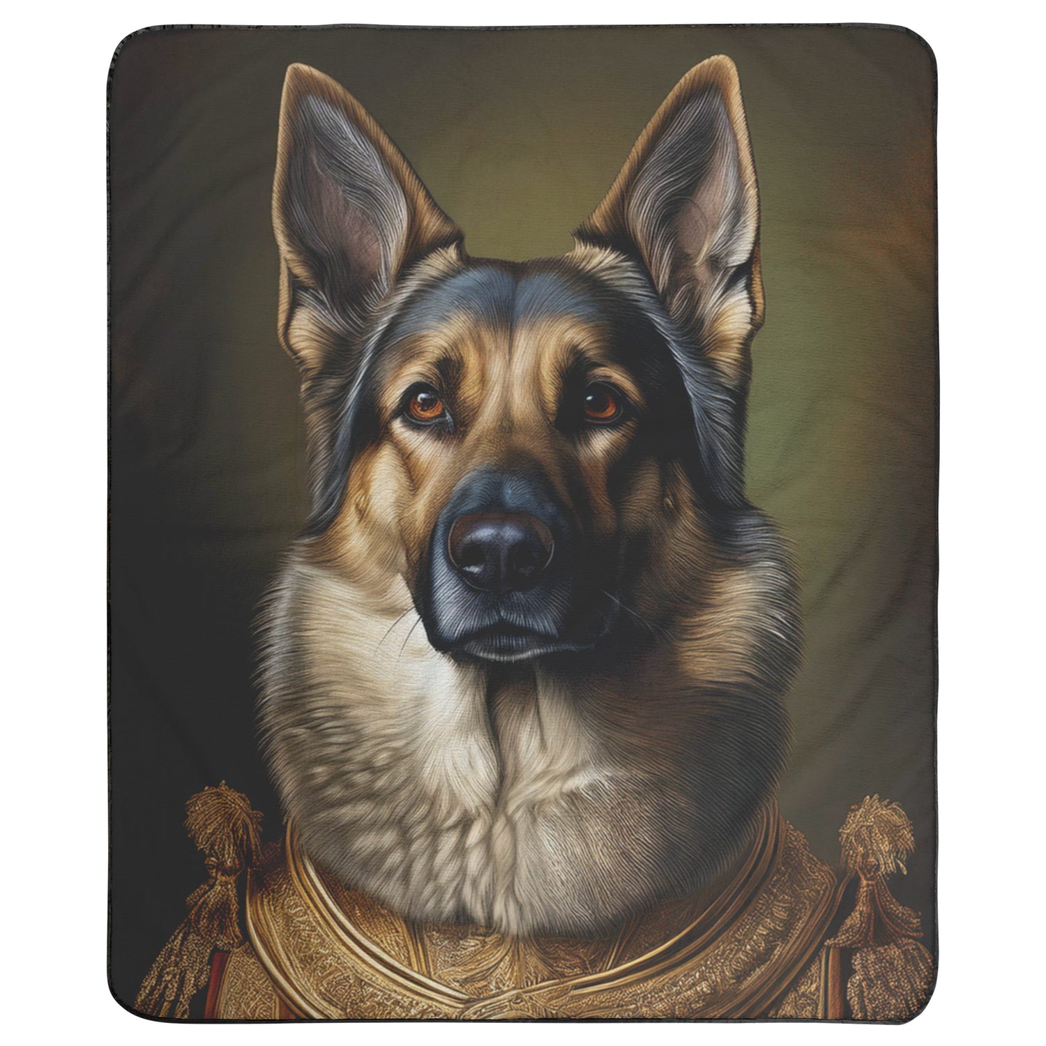 German Shepherd Stadium Blanket 