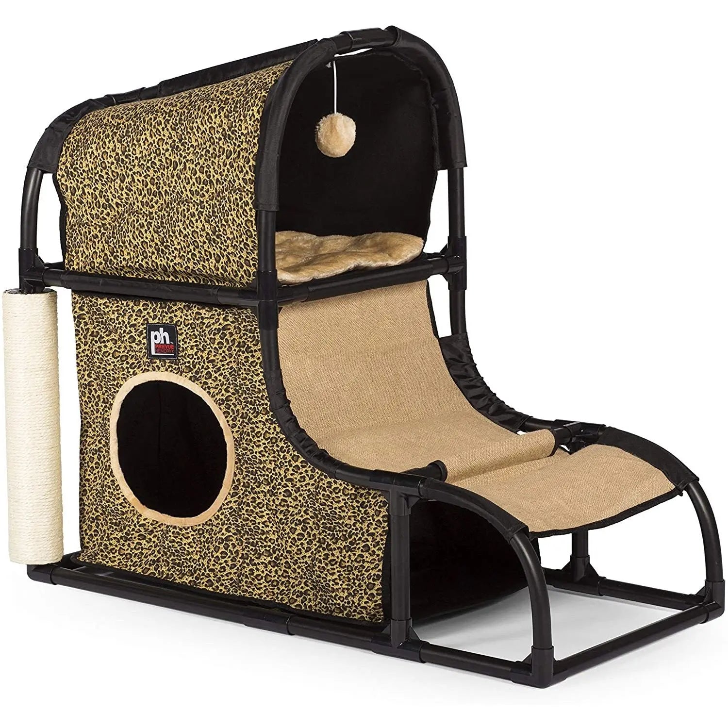 Prevue Pet Products Catville Loft - Leopard Print 