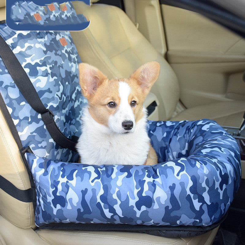 Car Kennel Pet Travel Car Seat Small And Medium-sized Dog Kennel Cushion Pets Supplies 