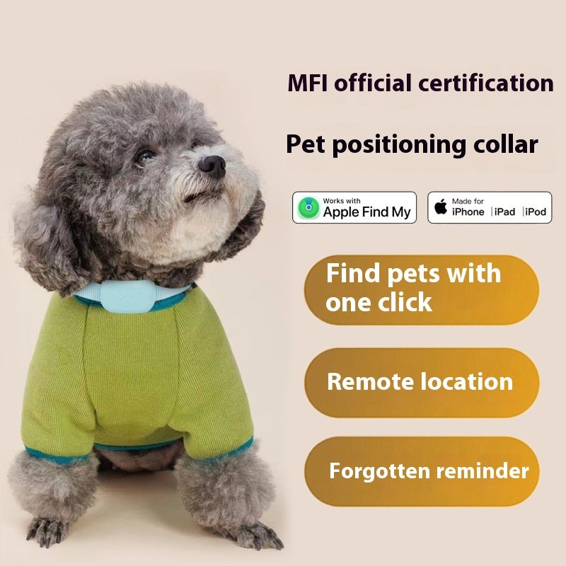 Smart Silicone Pet Collar Locator 