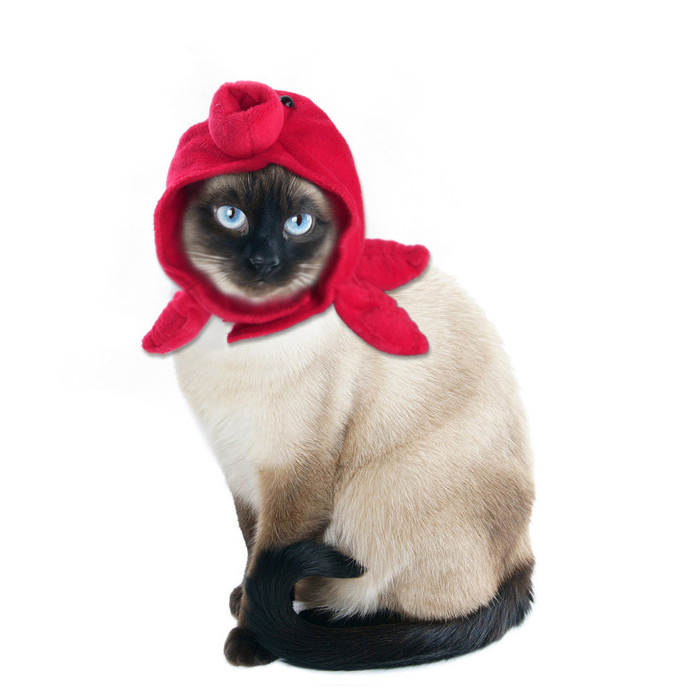 Funny Pet Costume Warm Hat Photo Prop! 