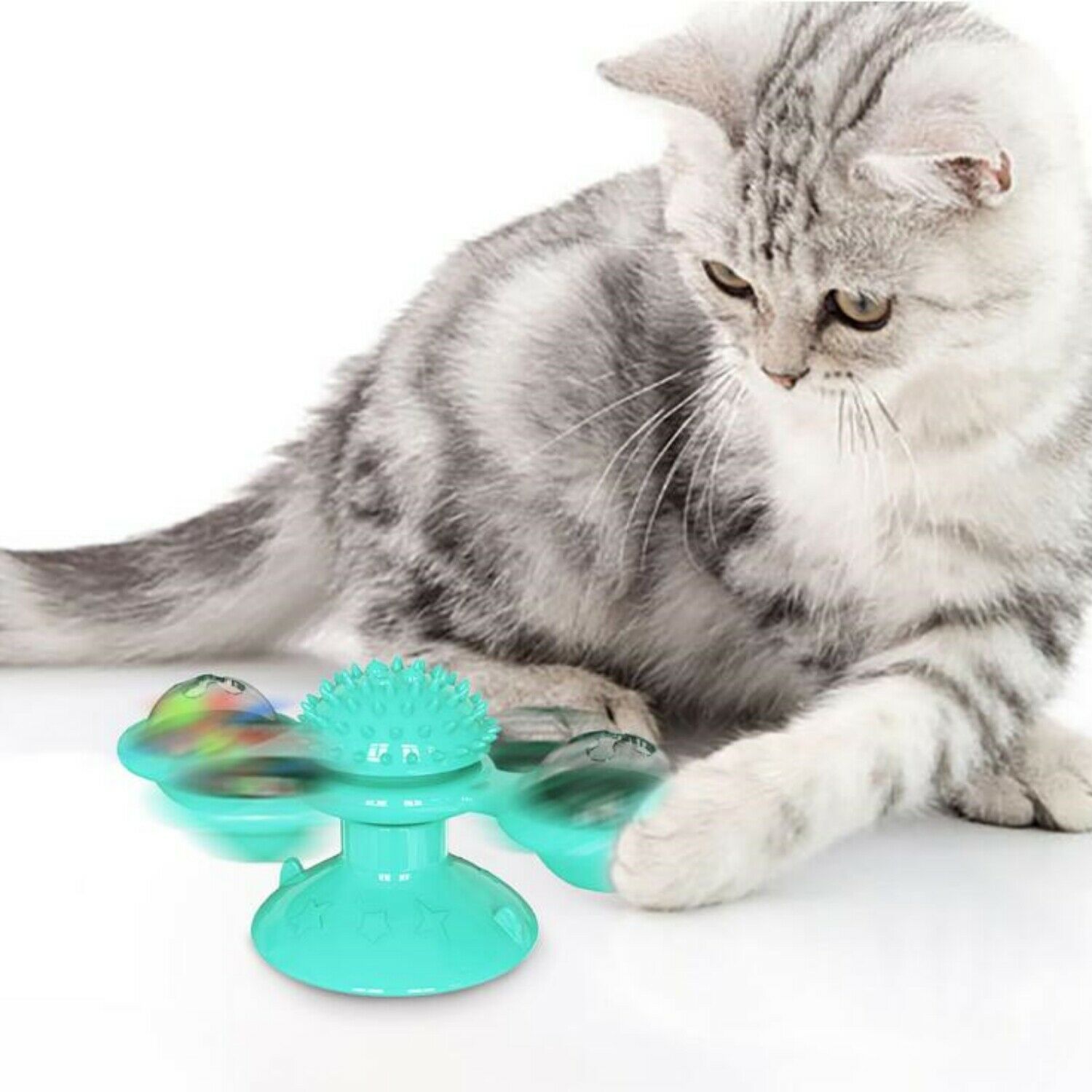 Whirl-A-Purr Windmill Cat Toy 