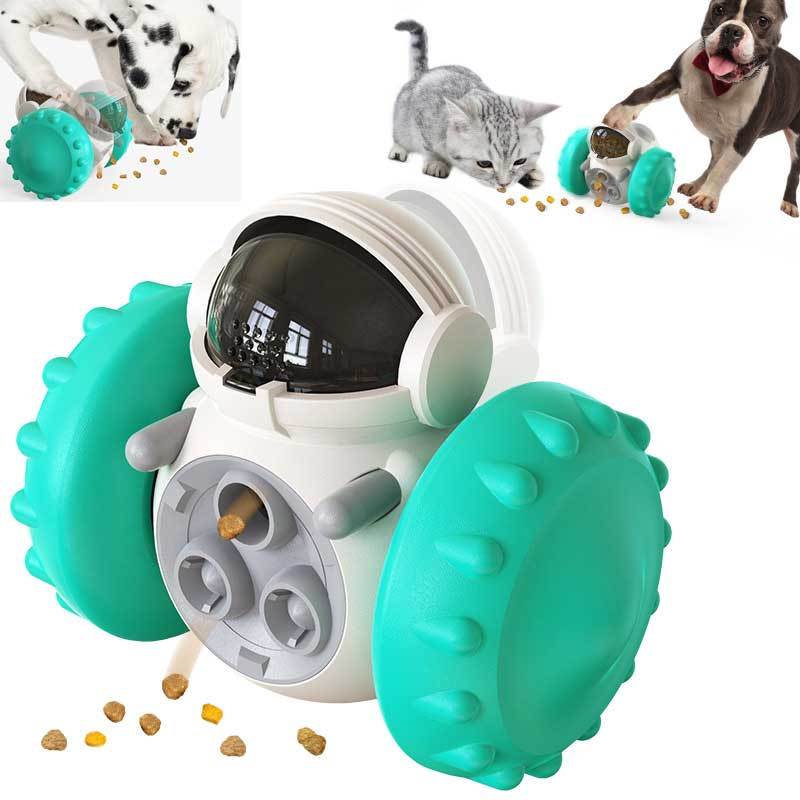 RoboRoll Interactive Pet Feeder Toy 